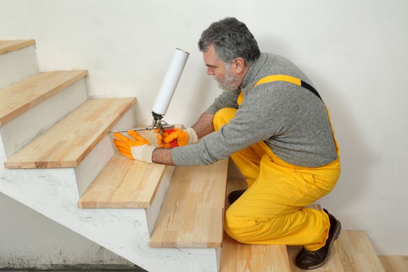 Wood Stair Railing Repair in Wilmington, NC